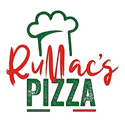 RuMac's Pizza logo.